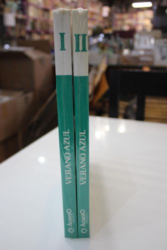 Portada del libro de Verano Azul.- 2 tomos.- Acanto Ediciones.