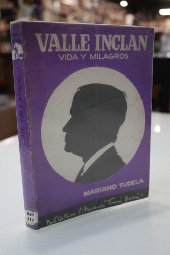 Portada del libro de Valle-Inclán. Vida y milagros.