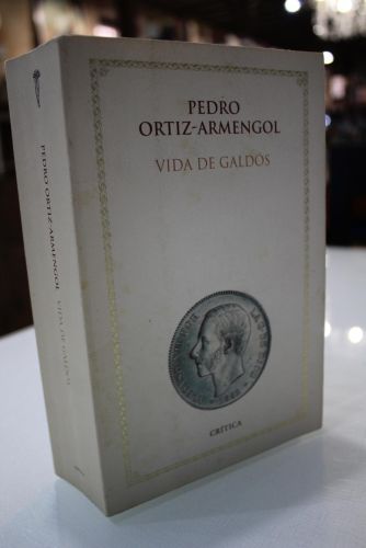 Portada del libro de Vida de Galdós