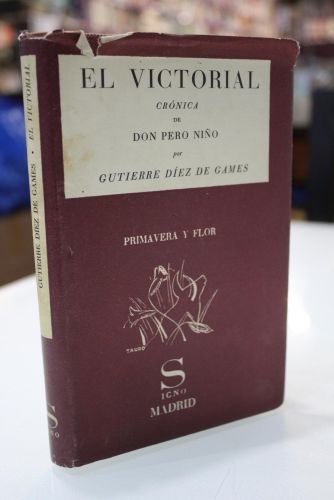 Portada del libro de El Victorial. Crónica de Don Pero Niño.