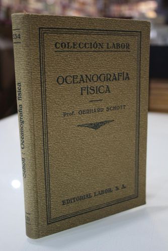 Portada del libro de Oceanografía física.