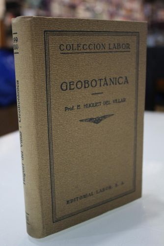 Portada del libro de Geobotánica.
