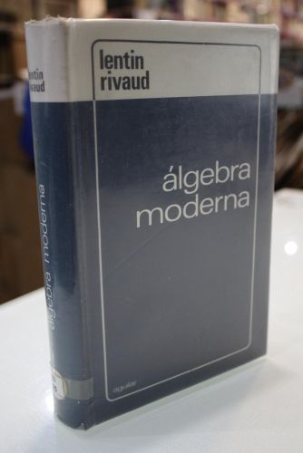 Portada del libro de Álgebra moderna.