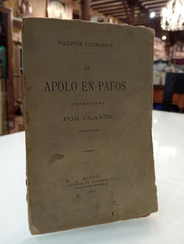 Portada del libro de Apolo en Pafos