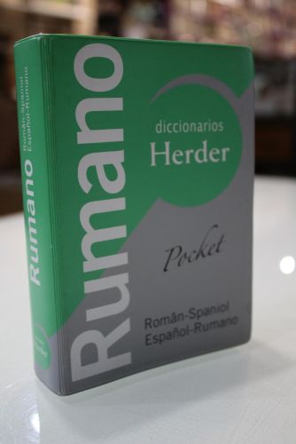 Portada del libro de Diccionario Herder. POCKET Rumano