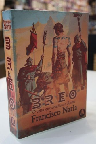 Portada del libro de Breo. O celta que desafiou a Roma.