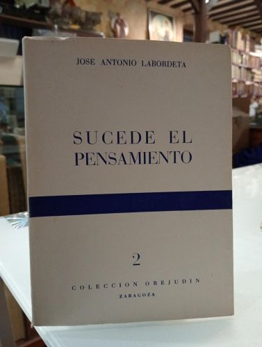 Portada del libro de Sucede el pensamiento