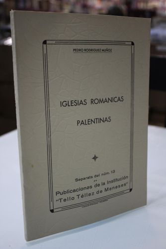 Portada del libro de Iglesias Románicas Palentinas.