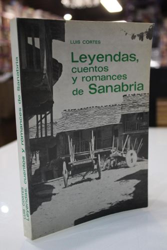 Portada del libro de Leyendas, cuentos y romances de Sanabria. Textos leoneses y gallegos.