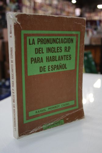 Portada del libro de La pronunciación del inglés RP para hablantes de español.