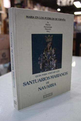 Portada del libro de Guía para visitar los Santuarios marianos de Navarra