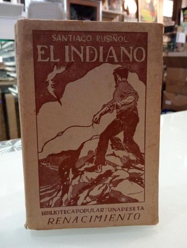 Portada del libro de El Indiano. Comedia en tres actos