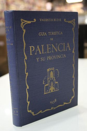 Portada del libro de Guía turística de Palencia y su provincia.