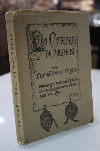 Portada del libro de Monografía acerca de la Catedral de Palencia