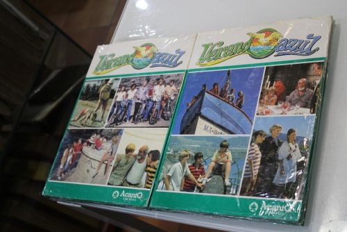 Portada del libro de Verano Azul.- 2 tomos.- Acanto Ediciones.