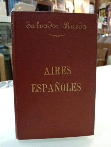 Portada del libro de Poema Nacional I: Aires Españoles