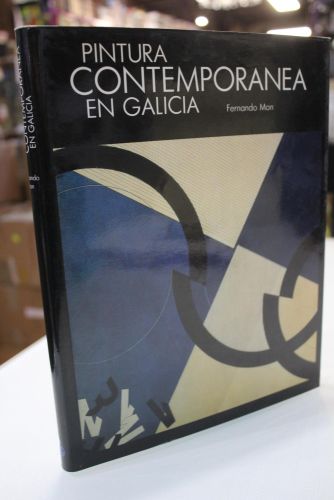Portada del libro de La pintura contemporánea en Galicia.