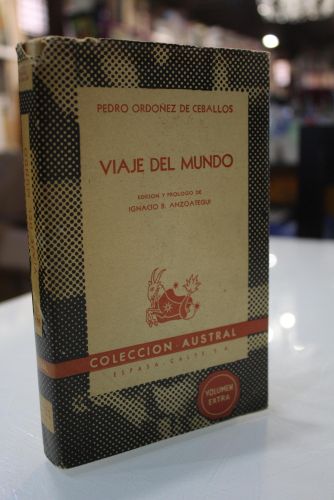 Portada del libro de Viaje del mundo.- Austral 695.- 1947.