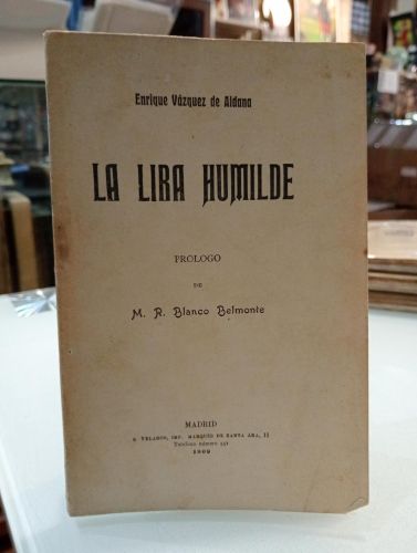 Portada del libro de La lira humilde
