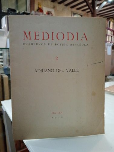 Portada del libro de Mediodía. Cuadernos de poesía española, Nº2
