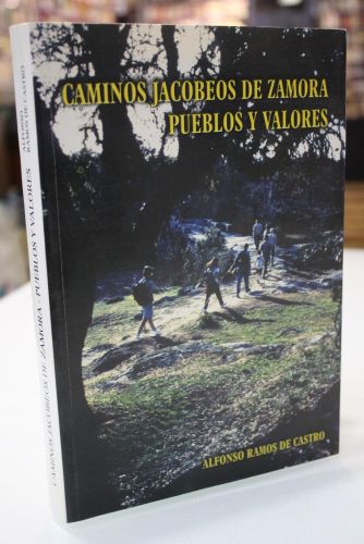 Portada del libro de Caminos jacobeos de Zamora, pueblos y valores