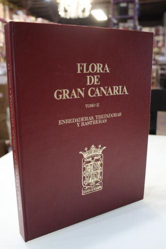 Portada del libro de Flora de Gran Canaria. Tomo II : Enredaderas, trepadoras y rastreras.