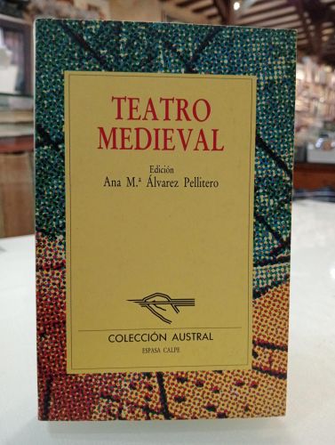 Portada del libro de Teatro medieval
