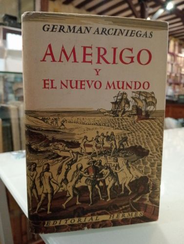 Portada del libro de Amerigo y el nuevo mundo