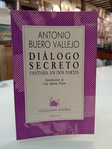 Portada del libro de Diálogo secreto. Fantasía en dos partes