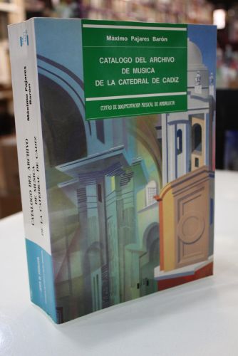 Portada del libro de Catálogo del Archivo de Música de la Catedral de Cádiz