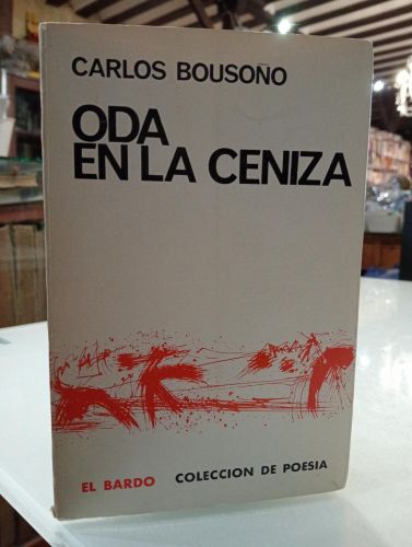 Portada del libro de Oda en la ceniza