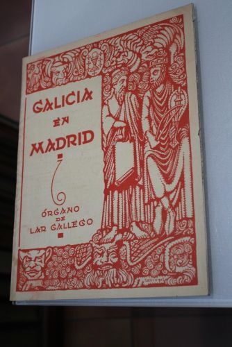 Portada del libro de Galicia en Madrid. Órgano de Lar Gallego. Mayo 1934. Año III. Número 29