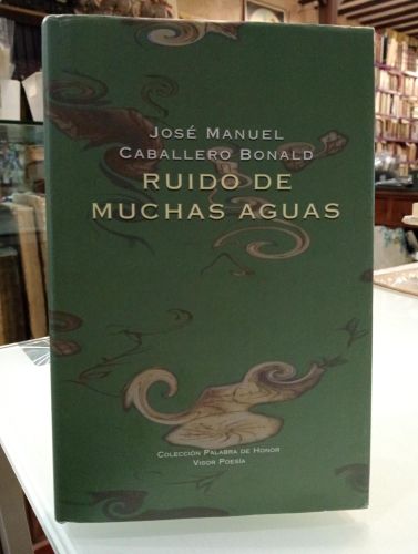 Portada del libro de Ruido de muchas aguas [Dedicado]