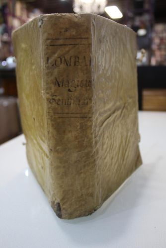Portada del libro de Petri Lombardi Novariensis, Episcopi Parisiensis, Sententiarum. Libri Quator.