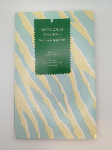 Portada del libro de Antología (1969-1987)