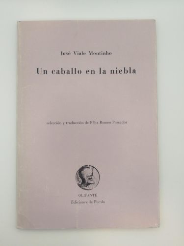 Portada del libro de Un caballo en la niebla. Antología (1986-1989) [Dedicado]