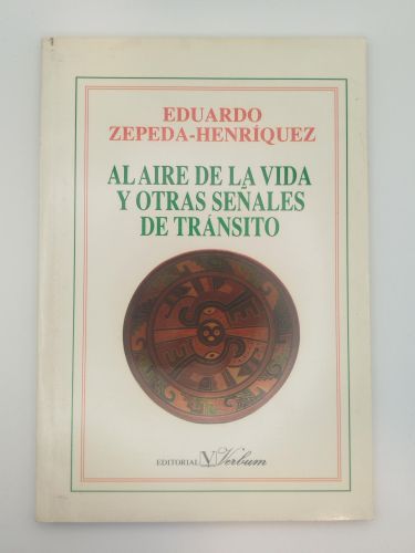 Portada del libro de Al aire de la vida y otras señales de tránsito [Dedicado]