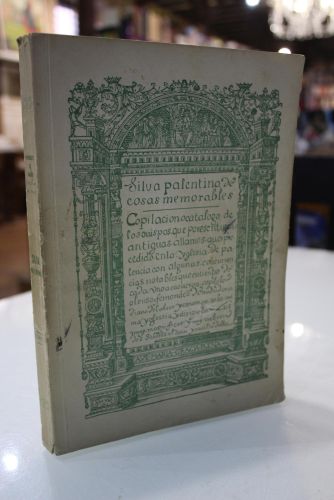 Portada del libro de Silva Palentina. Tomo segundo.