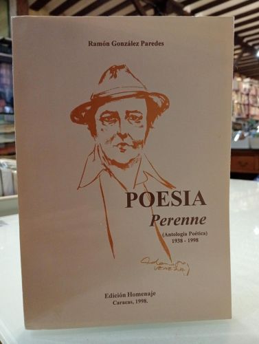 Portada del libro de Perenne. Antología poética 1938-1998 [Dedicado]