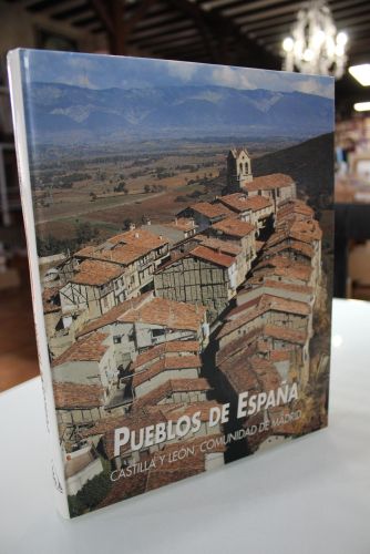 Portada del libro de Pueblos de España. Castilla y León, Comunidad de Madrid.