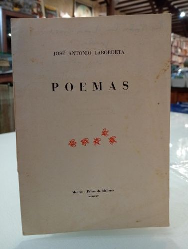Portada del libro de Poemas [Dedicado]