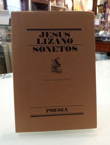 Portada del libro de Sonetos [Dedicado]