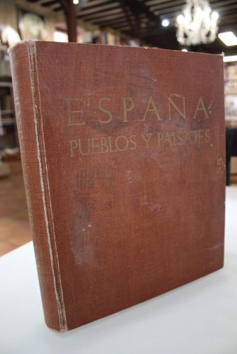 Portada del libro de España. Pueblos y paisajes.