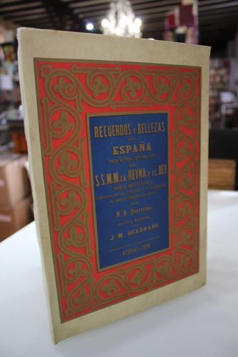 Portada del libro de Recuerdos y bellezas de España. Asturias y León