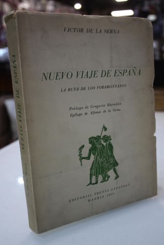 Portada del libro de Nuevo viaje de España. La ruta de los foramontanos