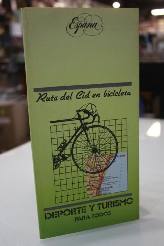 Portada del libro de Ruta del Cid en bicicleta.