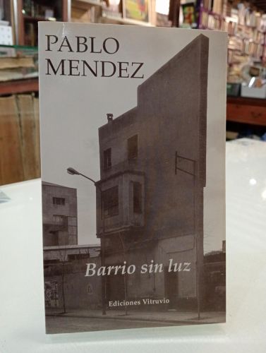 Portada del libro de Barrio sin luz [Dedicado]