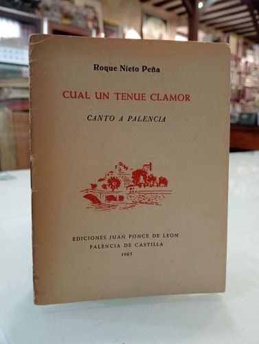 Portada del libro de Cual un tenue clamor [Dedicado]