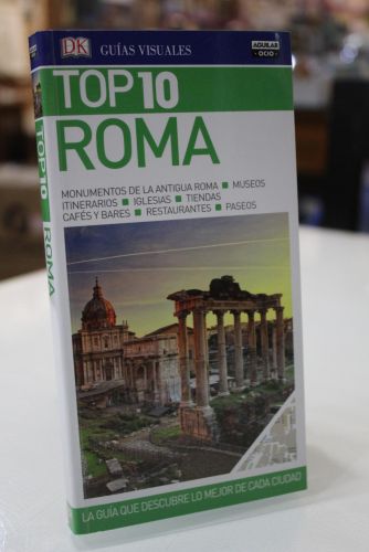 Portada del libro de Roma (Guías Visuales TOP 10)