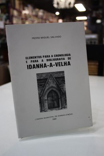 Portada del libro de Elementos para a Cronologia e para a Bibliografia de Idanha-A-Velha.